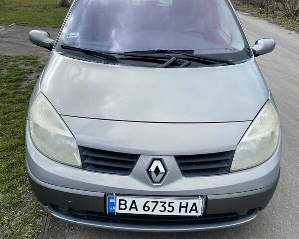 Серый Рено Сценик, объемом двигателя 1.6 л и пробегом 200 тыс. км за 4700 $, фото 1 на Automoto.ua