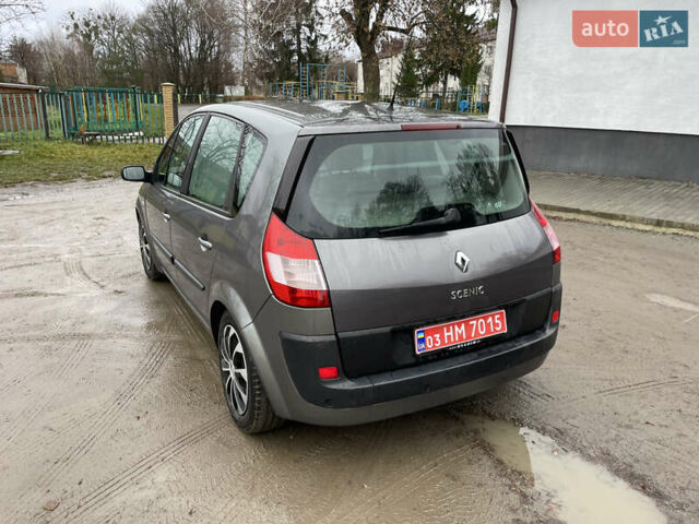 Серый Рено Сценик, объемом двигателя 1.6 л и пробегом 247 тыс. км за 4555 $, фото 7 на Automoto.ua