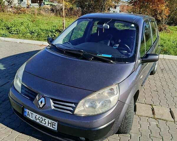 Серый Рено Сценик, объемом двигателя 1.6 л и пробегом 198 тыс. км за 3999 $, фото 10 на Automoto.ua