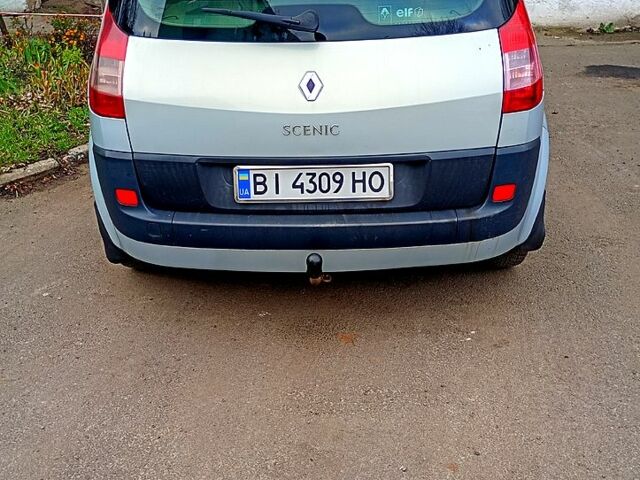Серый Рено Сценик, объемом двигателя 1.5 л и пробегом 310 тыс. км за 4100 $, фото 7 на Automoto.ua