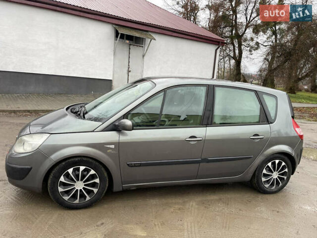 Серый Рено Сценик, объемом двигателя 1.6 л и пробегом 247 тыс. км за 4555 $, фото 3 на Automoto.ua