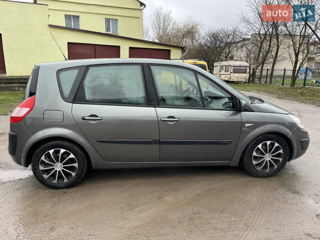 Серый Рено Сценик, объемом двигателя 1.6 л и пробегом 247 тыс. км за 4555 $, фото 12 на Automoto.ua