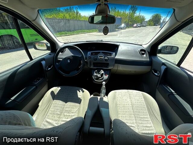 Серый Рено Сценик, объемом двигателя 2 л и пробегом 200 тыс. км за 4000 $, фото 4 на Automoto.ua