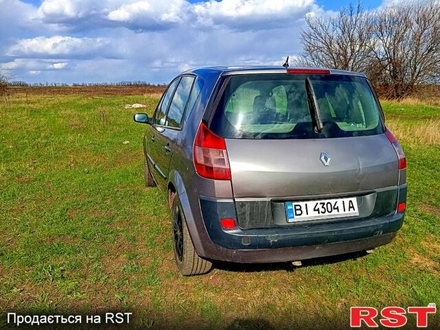 Серый Рено Сценик, объемом двигателя 1.9 л и пробегом 265 тыс. км за 4500 $, фото 7 на Automoto.ua