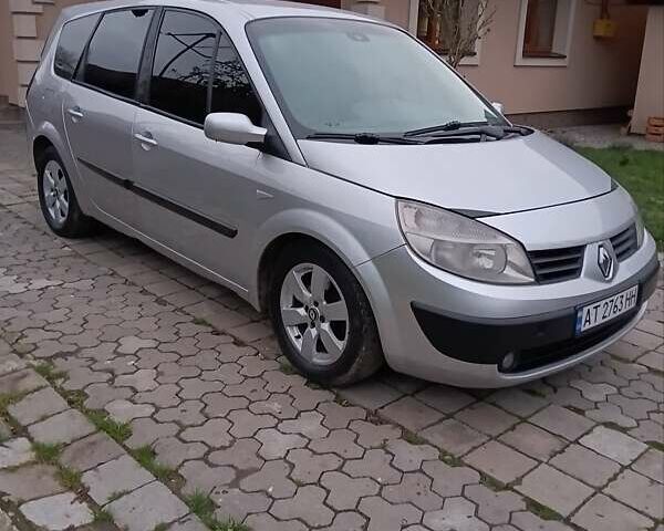 Серый Рено Сценик, объемом двигателя 1.9 л и пробегом 300 тыс. км за 3600 $, фото 1 на Automoto.ua