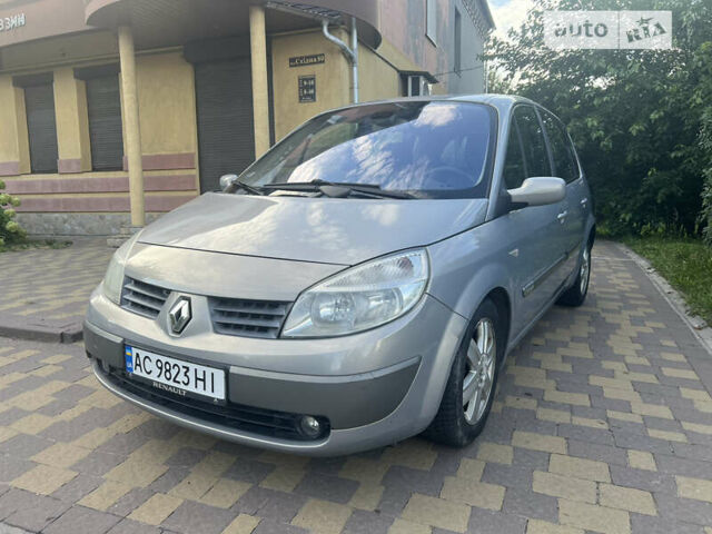 Серый Рено Сценик, объемом двигателя 1.6 л и пробегом 264 тыс. км за 3650 $, фото 1 на Automoto.ua