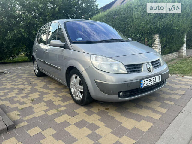 Серый Рено Сценик, объемом двигателя 1.6 л и пробегом 264 тыс. км за 3650 $, фото 3 на Automoto.ua