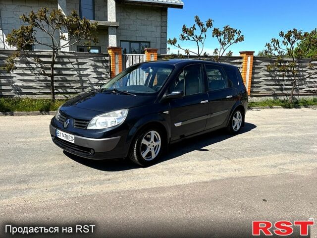 Серый Рено Сценик, объемом двигателя 2 л и пробегом 200 тыс. км за 4000 $, фото 1 на Automoto.ua