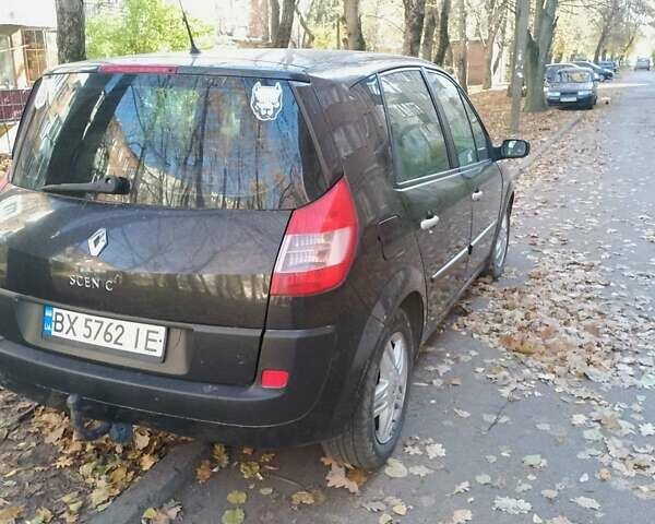 Серый Рено Сценик, объемом двигателя 1.6 л и пробегом 204 тыс. км за 4350 $, фото 7 на Automoto.ua