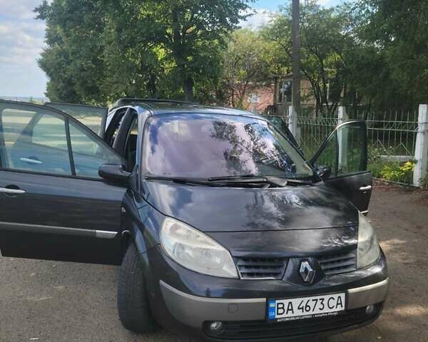Серый Рено Сценик, объемом двигателя 2 л и пробегом 305 тыс. км за 5300 $, фото 8 на Automoto.ua
