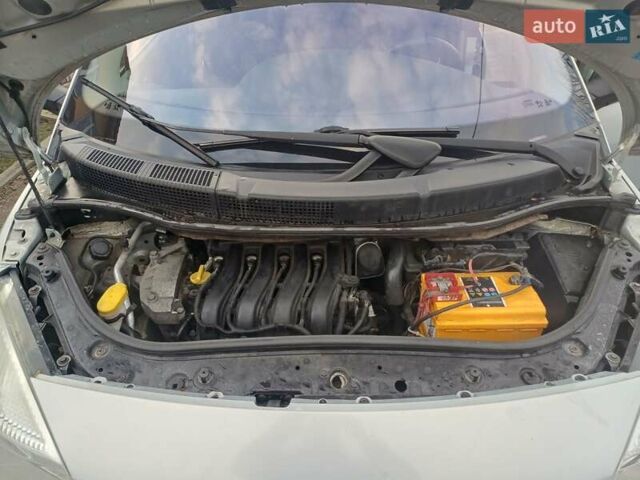 Серый Рено Сценик, объемом двигателя 1.6 л и пробегом 254 тыс. км за 4000 $, фото 15 на Automoto.ua