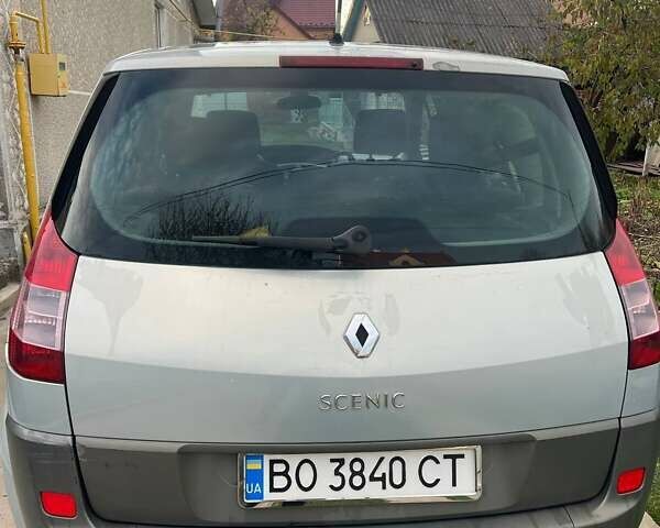 Рено Сценик 2004 в Подгайцах на Automoto.ua Серый Рено Сценик, объемом двигателя 1.6 л и пробегом 287 тыс. км за 4000 $, фото 7 на Automoto.ua