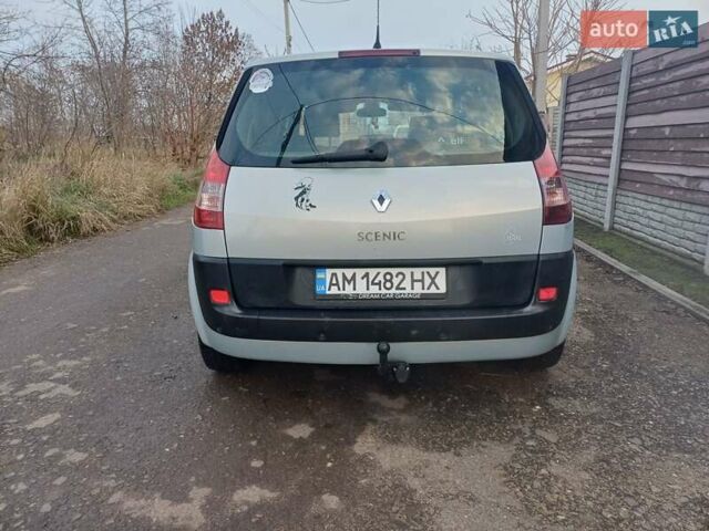Серый Рено Сценик, объемом двигателя 1.6 л и пробегом 254 тыс. км за 4000 $, фото 5 на Automoto.ua