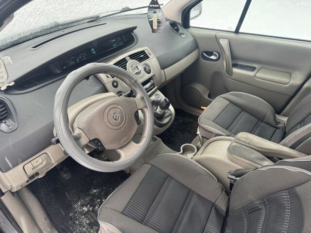 Серый Рено Сценик, объемом двигателя 1.9 л и пробегом 240 тыс. км за 3750 $, фото 5 на Automoto.ua