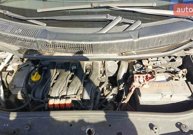 Серый Рено Сценик, объемом двигателя 1.6 л и пробегом 323 тыс. км за 4750 $, фото 21 на Automoto.ua