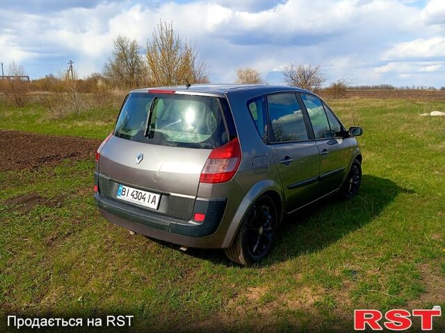 Серый Рено Сценик, объемом двигателя 1.9 л и пробегом 265 тыс. км за 4500 $, фото 6 на Automoto.ua