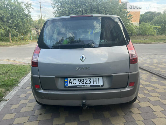 Серый Рено Сценик, объемом двигателя 1.6 л и пробегом 264 тыс. км за 3650 $, фото 8 на Automoto.ua