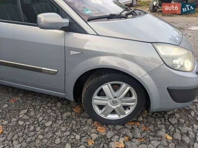 Серый Рено Сценик, объемом двигателя 1.6 л и пробегом 223 тыс. км за 5200 $, фото 10 на Automoto.ua