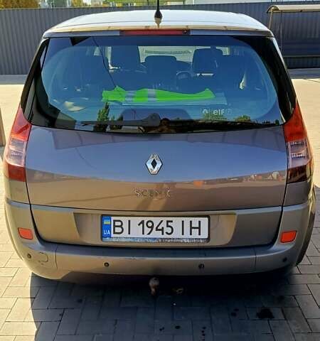 Серый Рено Сценик, объемом двигателя 1.6 л и пробегом 323 тыс. км за 4750 $, фото 5 на Automoto.ua