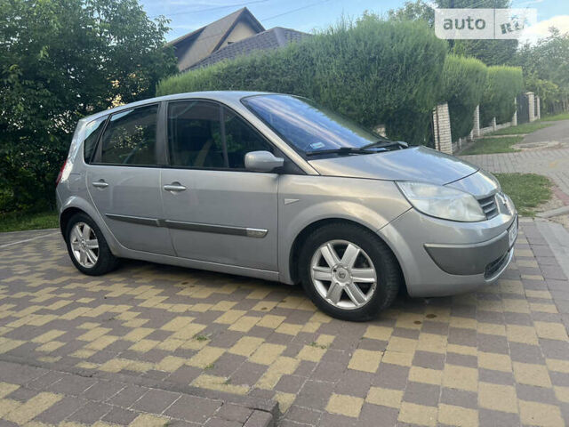 Серый Рено Сценик, объемом двигателя 1.6 л и пробегом 264 тыс. км за 3650 $, фото 4 на Automoto.ua