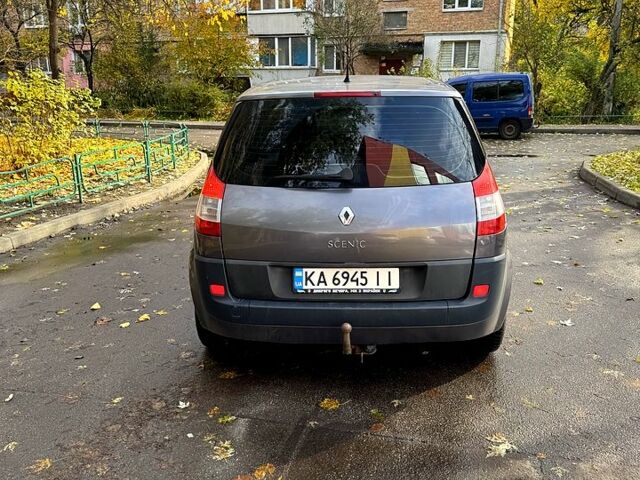 Серый Рено Сценик, объемом двигателя 1.6 л и пробегом 300 тыс. км за 4500 $, фото 4 на Automoto.ua