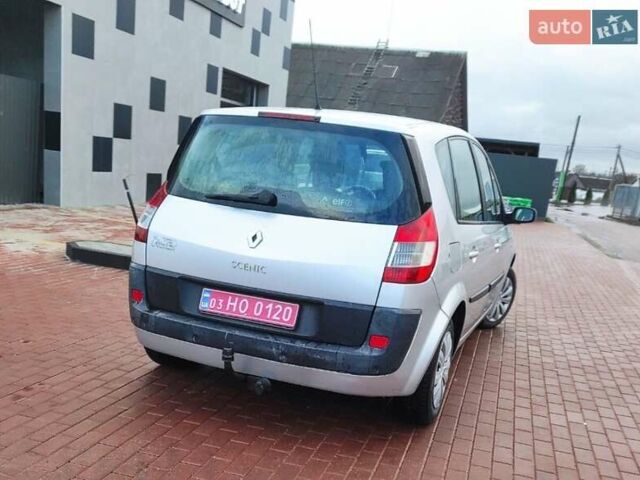 Серый Рено Сценик, объемом двигателя 1.6 л и пробегом 230 тыс. км за 5000 $, фото 28 на Automoto.ua