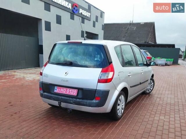 Серый Рено Сценик, объемом двигателя 1.6 л и пробегом 230 тыс. км за 5000 $, фото 27 на Automoto.ua