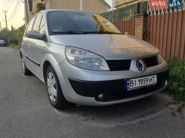 Серый Рено Сценик, объемом двигателя 1.6 л и пробегом 192 тыс. км за 4700 $, фото 5 на Automoto.ua