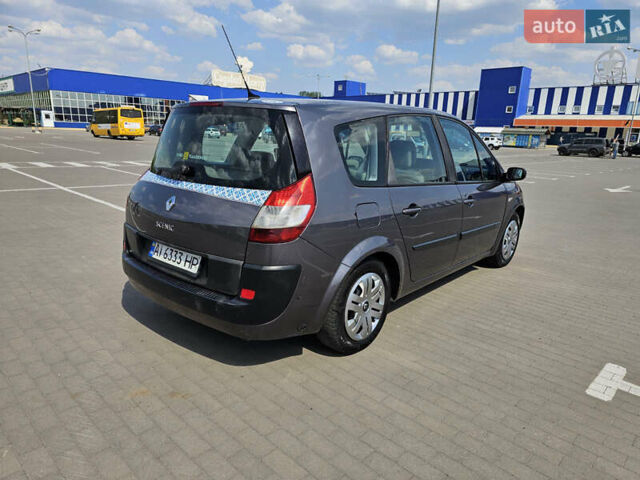 Серый Рено Сценик, объемом двигателя 1.6 л и пробегом 230 тыс. км за 5300 $, фото 8 на Automoto.ua