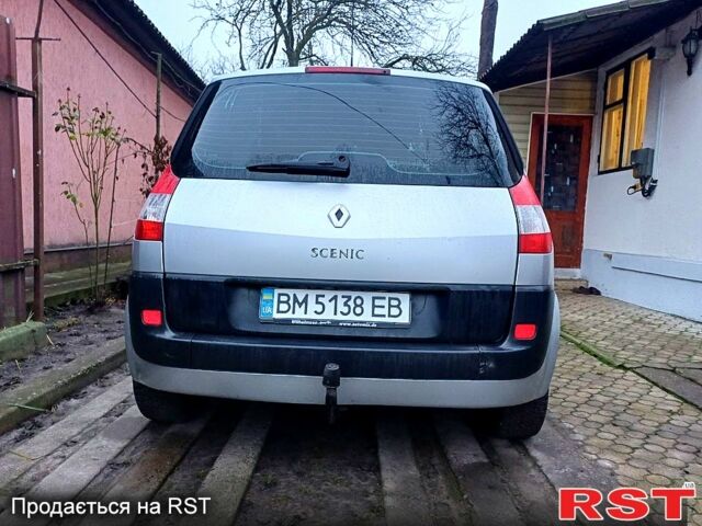 Серый Рено Сценик, объемом двигателя 1.6 л и пробегом 305 тыс. км за 4300 $, фото 4 на Automoto.ua