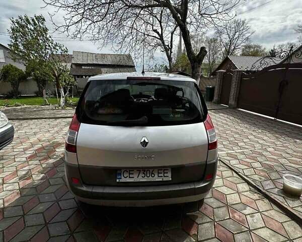 Серый Рено Сценик, объемом двигателя 1.6 л и пробегом 220 тыс. км за 4200 $, фото 5 на Automoto.ua