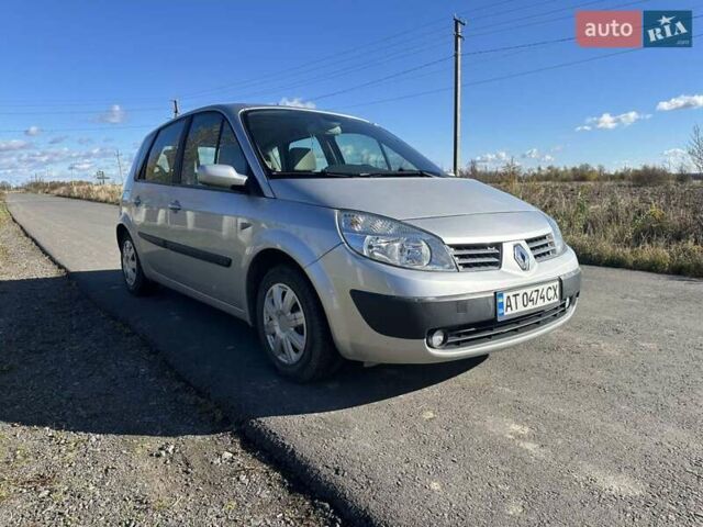 Серый Рено Сценик, объемом двигателя 1.6 л и пробегом 250 тыс. км за 4700 $, фото 3 на Automoto.ua