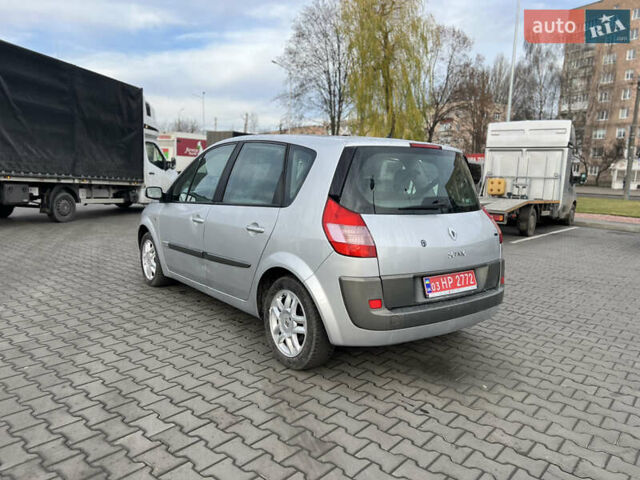 Серый Рено Сценик, объемом двигателя 1.6 л и пробегом 220 тыс. км за 4600 $, фото 3 на Automoto.ua