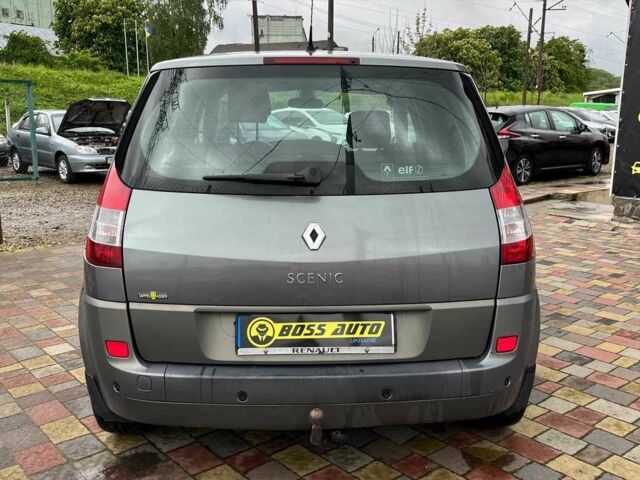 Серый Рено Сценик, объемом двигателя 1.6 л и пробегом 270 тыс. км за 4700 $, фото 6 на Automoto.ua