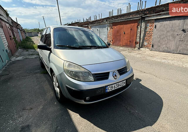 Серый Рено Сценик, объемом двигателя 1.6 л и пробегом 298 тыс. км за 4300 $, фото 1 на Automoto.ua