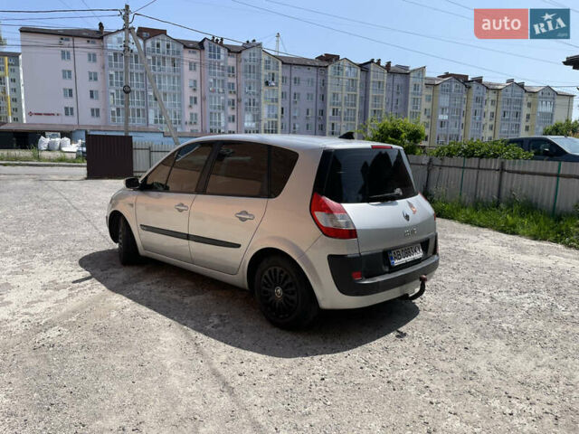 Рено Сценик 2005 в Виннице на Automoto.ua Серый Рено Сценик, объемом двигателя 1.6 л и пробегом 137 тыс. км за 5500 $, фото 4 на Automoto.ua