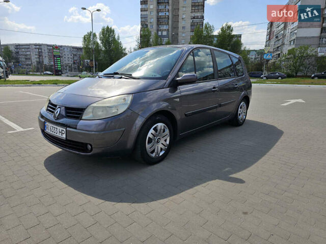 Серый Рено Сценик, объемом двигателя 1.6 л и пробегом 230 тыс. км за 5300 $, фото 1 на Automoto.ua