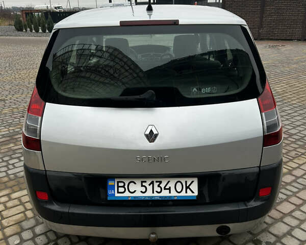 Серый Рено Сценик, объемом двигателя 1.6 л и пробегом 365 тыс. км за 2999 $, фото 6 на Automoto.ua