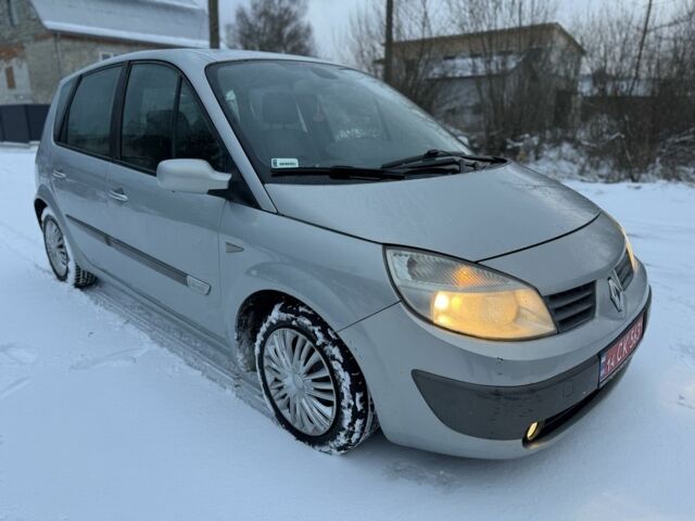 Серый Рено Сценик, объемом двигателя 1.6 л и пробегом 140 тыс. км за 3750 $, фото 15 на Automoto.ua