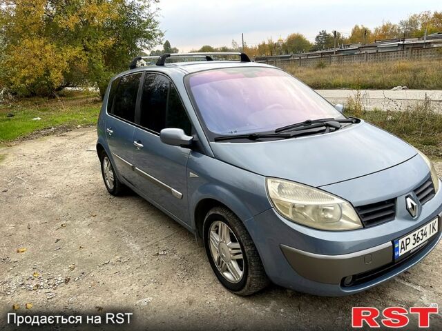 Серый Рено Сценик, объемом двигателя 2 л и пробегом 210 тыс. км за 4550 $, фото 5 на Automoto.ua