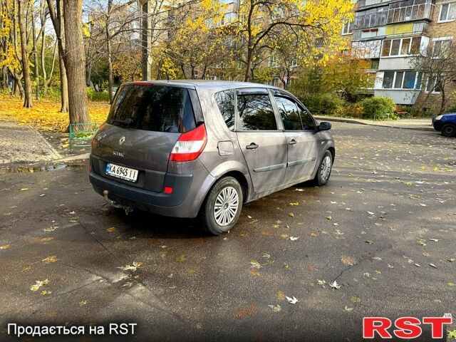 Серый Рено Сценик, объемом двигателя 1.6 л и пробегом 300 тыс. км за 4500 $, фото 3 на Automoto.ua