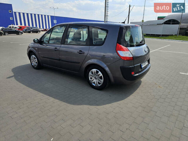 Серый Рено Сценик, объемом двигателя 1.6 л и пробегом 230 тыс. км за 5300 $, фото 10 на Automoto.ua