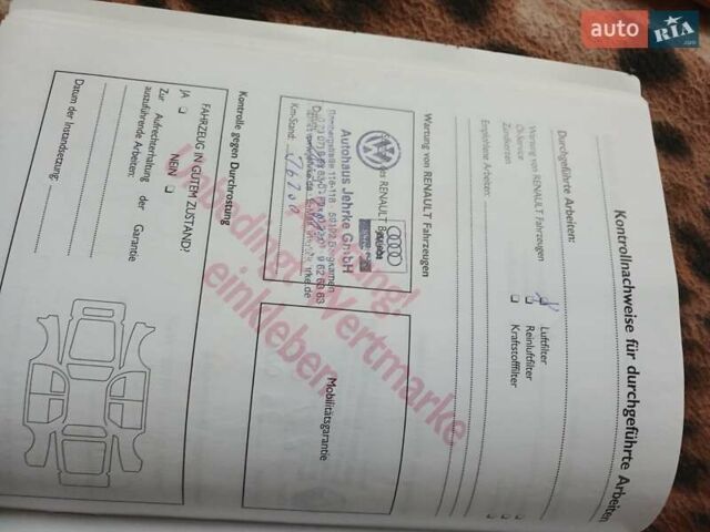 Серый Рено Сценик, объемом двигателя 1.6 л и пробегом 178 тыс. км за 4499 $, фото 73 на Automoto.ua