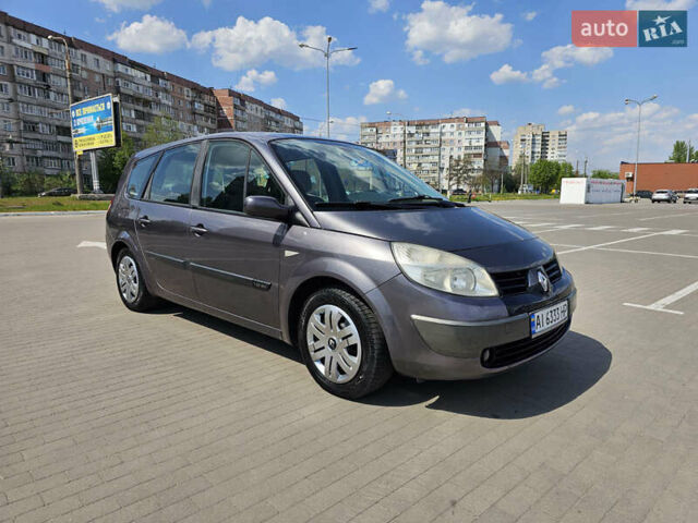 Серый Рено Сценик, объемом двигателя 1.6 л и пробегом 230 тыс. км за 5300 $, фото 5 на Automoto.ua