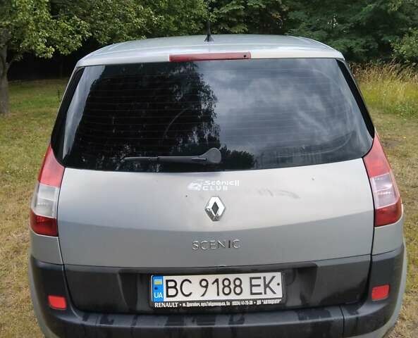 Серый Рено Сценик, объемом двигателя 1.6 л и пробегом 180 тыс. км за 3300 $, фото 7 на Automoto.ua