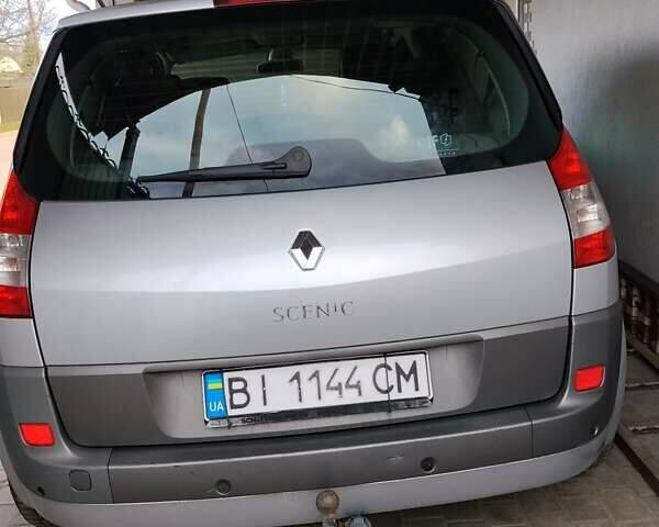 Серый Рено Сценик, объемом двигателя 2 л и пробегом 240 тыс. км за 5700 $, фото 11 на Automoto.ua