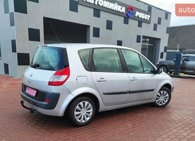 Серый Рено Сценик, объемом двигателя 1.6 л и пробегом 230 тыс. км за 5000 $, фото 26 на Automoto.ua
