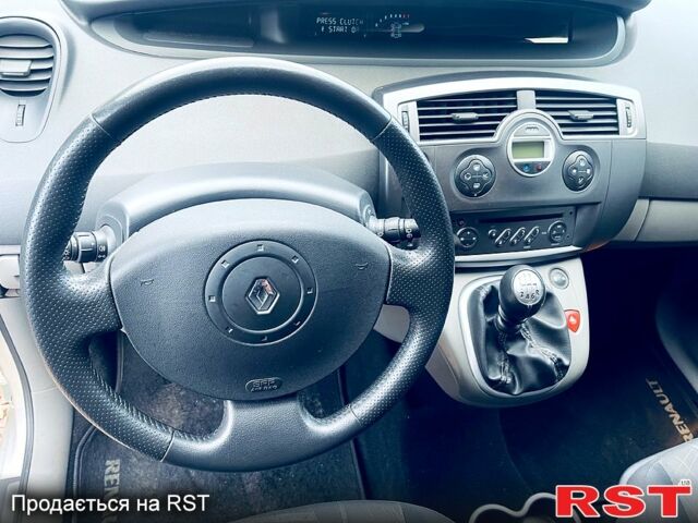 Серый Рено Сценик, объемом двигателя 2 л и пробегом 210 тыс. км за 5600 $, фото 8 на Automoto.ua