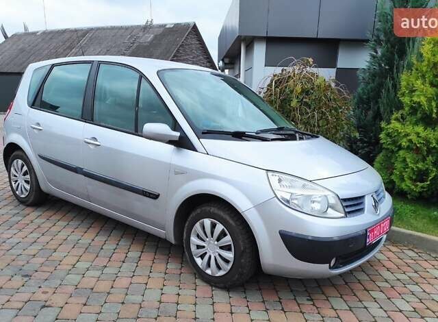 Серый Рено Сценик, объемом двигателя 1.6 л и пробегом 230 тыс. км за 4990 $, фото 4 на Automoto.ua