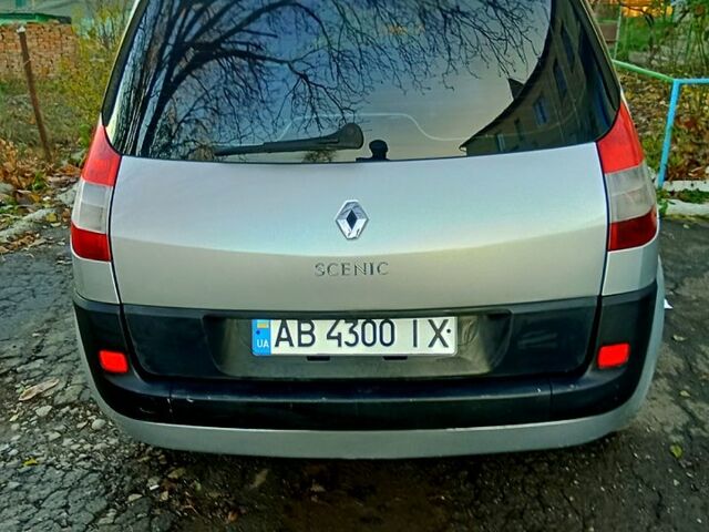 Серый Рено Сценик, объемом двигателя 1.6 л и пробегом 260 тыс. км за 4300 $, фото 2 на Automoto.ua